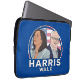 Harris Walz Wahl Laptopschutzhülle (Vorne Rechts)