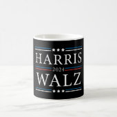 Harris Walz Wahlen 2024 Kaffeetasse (Mittel)