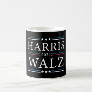 Harris Walz Wahlen 2024 Kaffeetasse