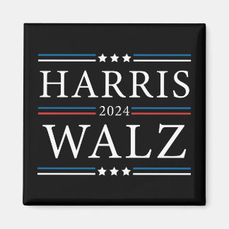 Harris Walz Wahlen 2024 Magnet