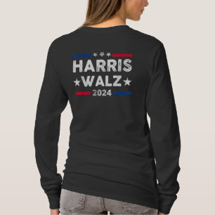 Harris Walz Walzer 2024 Retro Vintage T-Shirt
