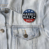 Harris Walz Walzer Button (Beispiel)
