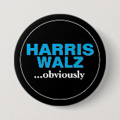 HARRIS WALZ Yard Kampagne Button (Vorderseite)