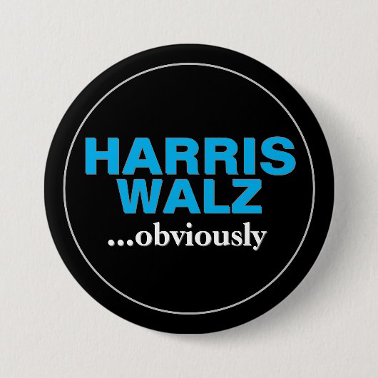 HARRIS WALZ Yard Kampagne Button (Vorderseite)