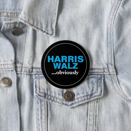 HARRIS WALZ Yard Kampagne Button (Beispiel)