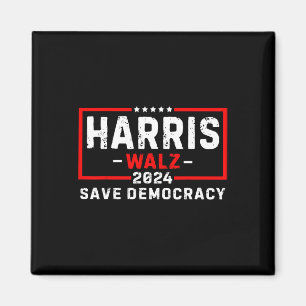 Harris WAlzheimer 2024 Harris Waltz Democratic Vp Magnet