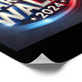 Harris WaLzheimer 2024 Präsident Poster (Ecke)