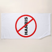 Harris Warning geht da nicht hin! Strandtuch (Vorderseite)
