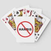 Harris warnt: Geh nicht hin! Spielkarten (Rückseite)
