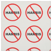 Harris warnt: Geh nicht hin! Stoff (Muster)