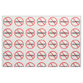 Harris warnt: Geh nicht hin! Stoff (Fat Quarter (45,7 x 55,9 cm))