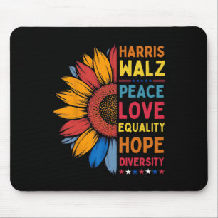 Harris Wheimer Frieden Liebe Gleichheit Hoffnung V Mousepad