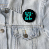 Harris Wheimer Joy Liberty - Harris Waltz 2024 Ret Button (Beispiel)