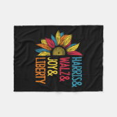 Harris Wheimer Joy Liberty - Harris Waltz 2024 Ret Fleecedecke (Vorderseite (Horizontal))