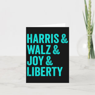 Harris Wheimer Joy Liberty - Harris Waltz 2024 Ret Karte