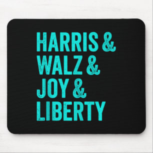 Harris Wheimer Joy Liberty - Harris Waltz 2024 Ret Mousepad