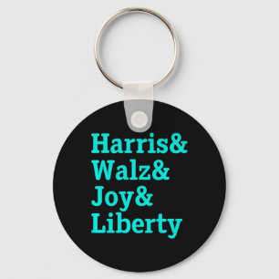Harris Wheimer Joy Liberty - Harris Waltz 2024 Ret Schlüsselanhänger