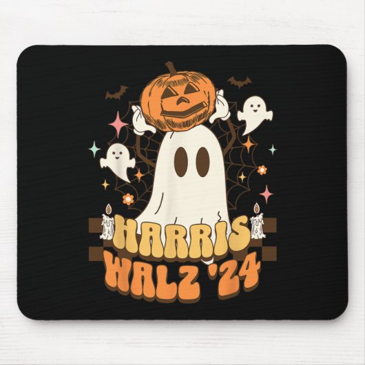 Harris Wheimer Präsident Halloween Ghost Spooky Mousepad (Vorne)