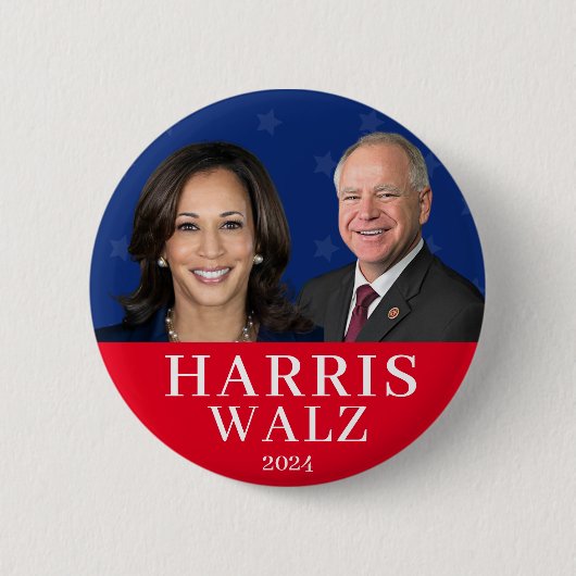 Harris Wlaz 2024 Button (Vorderseite)