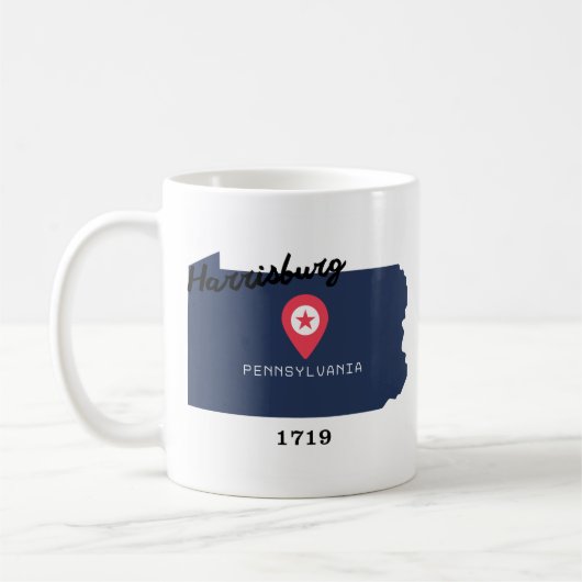 Harrisburg Kaffeetasse (Links)