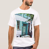 Harrisburg PA - Gebäude mit grüner Tür T-Shirt (Vorderseite)