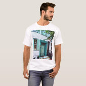 Harrisburg PA - Gebäude mit grüner Tür T-Shirt (Vorne ganz)