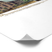 Harrisburg, PA - Panoramakarte - 1855 Poster (Ecke)