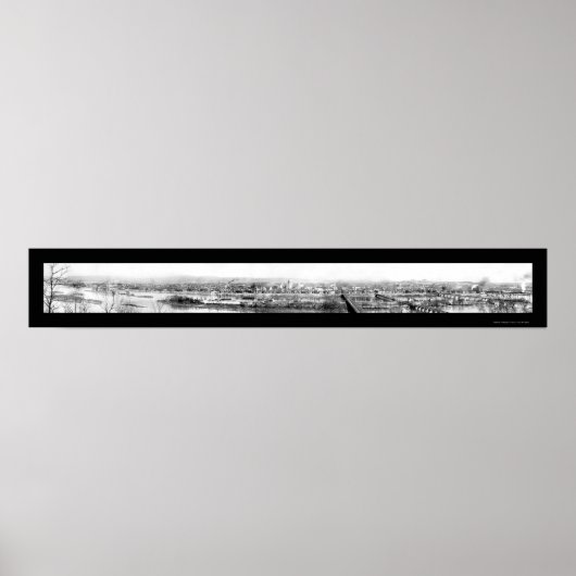 Harrisburg Pennsylvania Foto 1906 Poster (Vorne)