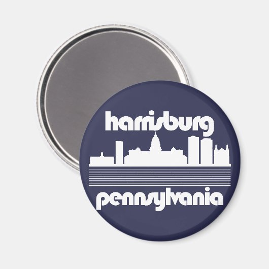 Harrisburg, Pennsylvania Magnet (Vorderseite/Rückseite)