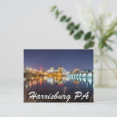 Harrisburg pennsylvania skyline postkarte (Stehend Vorderseite)