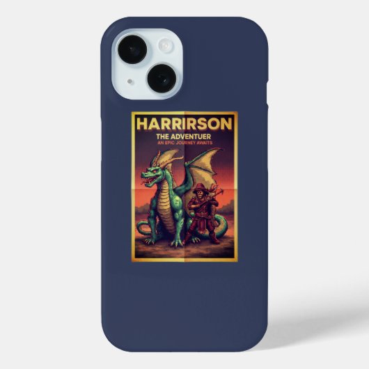 Harrison der Reisende – Abenteuergeist-Konzept Case-Mate iPhone Hülle (Rückseite)