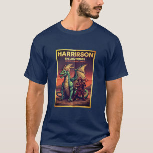 Harrison der Reisende – Abenteuergeist-Konzept T-Shirt