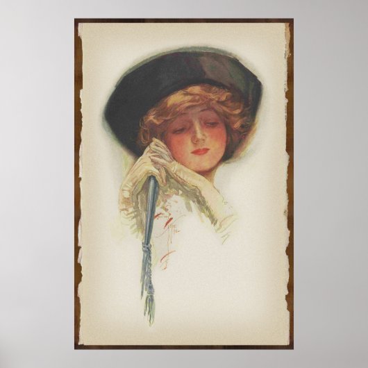 Harrison Fisher Art: American Girl Print #1 Poster (Vorne)