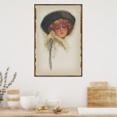 Harrison Fisher Art: American Girl Print #1 Poster (Küche)