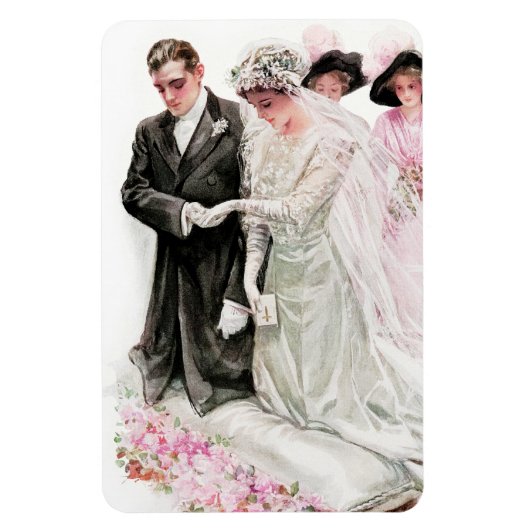 Harrison Fisher: Die Hochzeit Magnet (Vertikal)