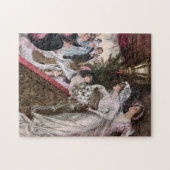 Harrison Fisher: Fangen Sie den Brautblumenstrauß Puzzle (Horizontal)