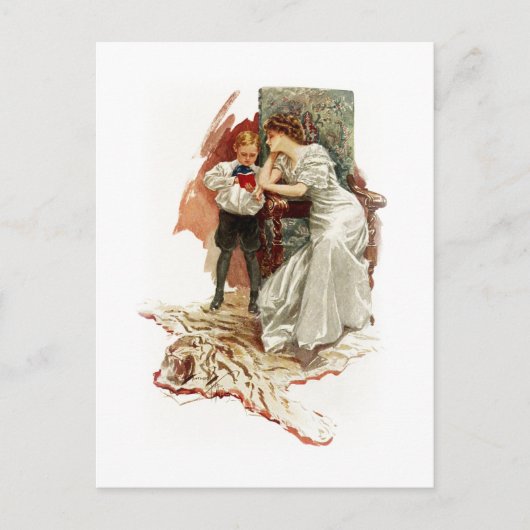 Harrison Fisher Hearts Desire Dies ist mein Zeitbu Postkarte (Vorderseite)