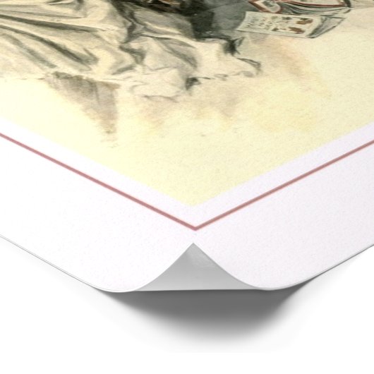 Harrison Fisher Poster (Ecke)