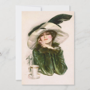 Harrison Fishers "Contentment"-Einladung Einladung