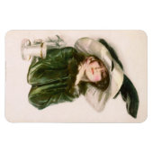 Harrison Fishers "Zufriedenheit" Magnet (Horizontal)