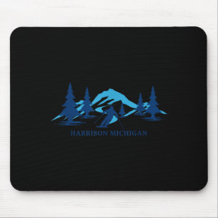 Harrison Michigan Skigebiet Skifahren Skifahrer Mousepad