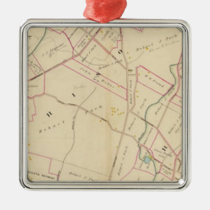 Harrison, Rye, New York Ornament Aus Metall