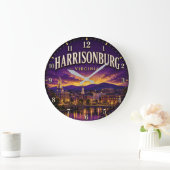 Harrisonburg Virginia Große Wanduhr (Zuhause)