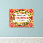 Harrison's Columbian Perfumery 1854 Leinwanddruck (Insitu (Holzboden))