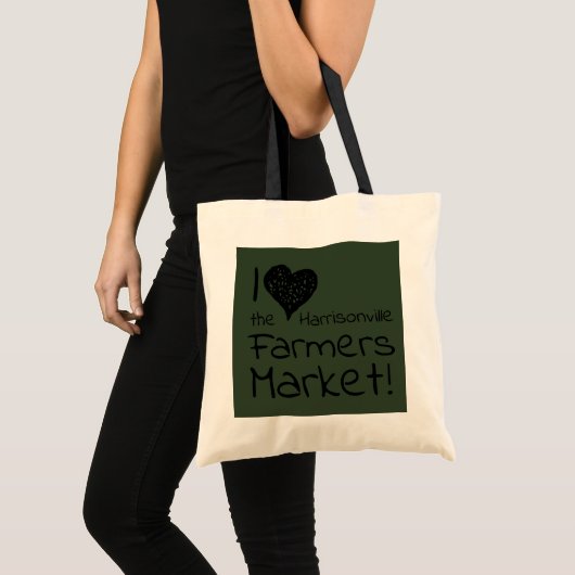 Harrisonville Bauers-Markt-Tasche Tragetasche (Vorderseite (Produkt))
