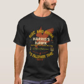 Harris's Hawk Falconers Shirt Harris Hawk Falconry (Vorderseite)