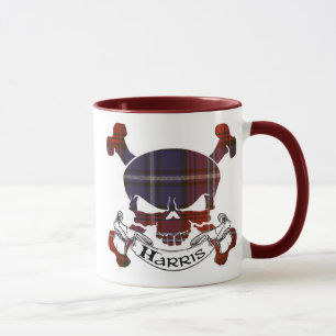 Harristartan-Schädel-Tasse Tasse
