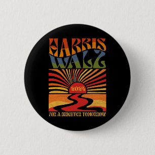 Harriswaltz 2024 für ein glänzendes Tomorrow Boho Button