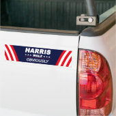 Harriz Walz Wahl 2024 Autoaufkleber (Auf Lkw)