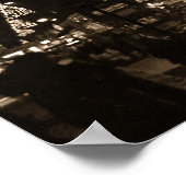 HARROD's at CHRISTMAS - LONDON Poster (Ecke)